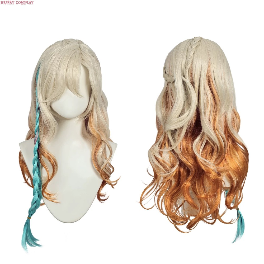 Game Cosplay,Genshin Impact,Wigs,Genshin Impact Natashi Nonen Cosplay Costume - Wig